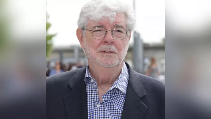 En la foto, George Lucas, director de ‘Star Wars’