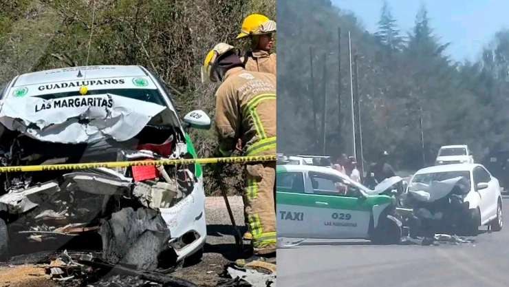 Accidente taxista Comitán de Domínguez