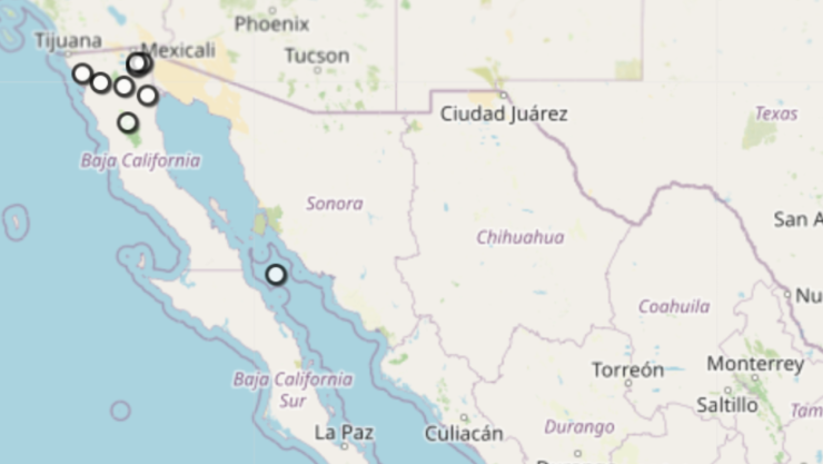 ¡Tiembla en Ensenada! Detectan varios sismos consecutivos este domingo