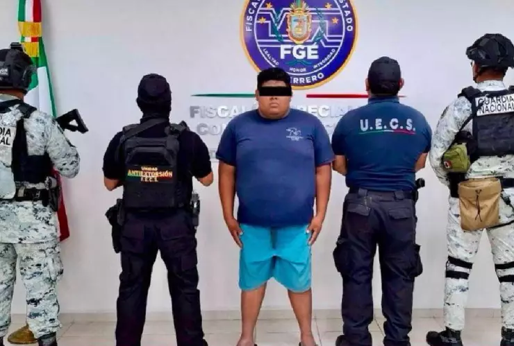 Capturan a ‘El Chambitas’ en Acapulco; presunto distribuidor de sustancias ilícitas