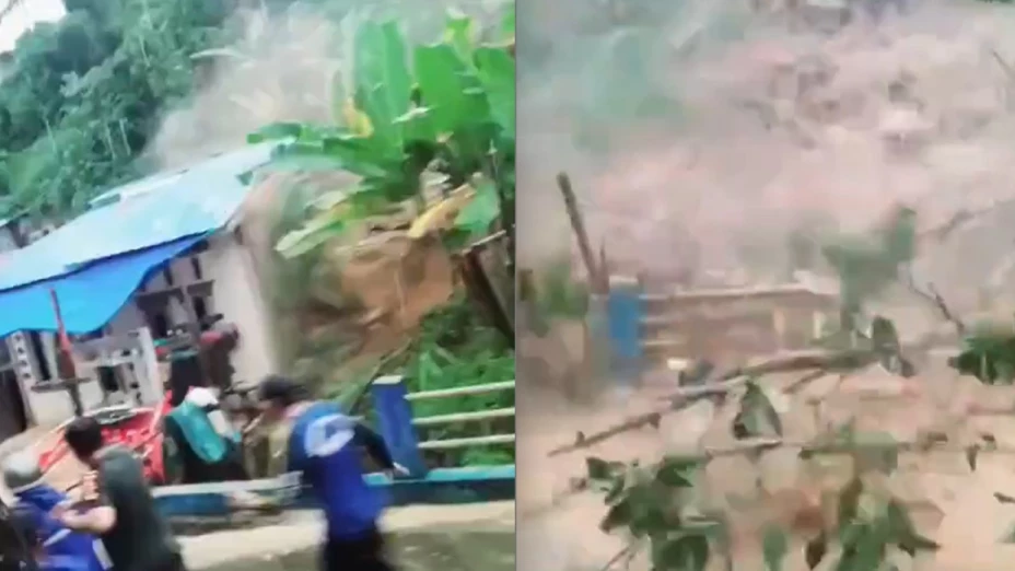 deslizamiento tierra Indonesia