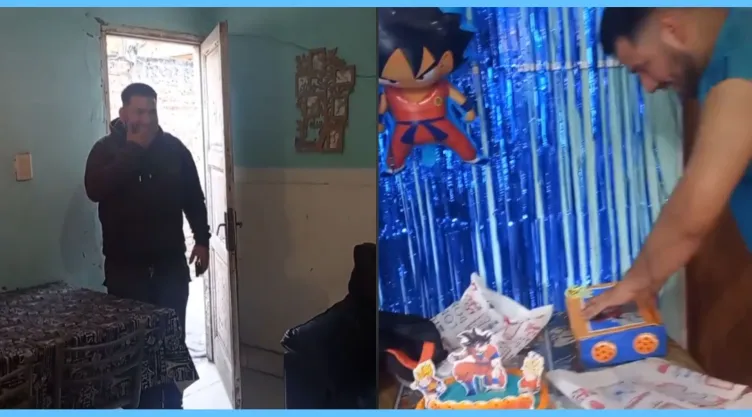 Video Mujer cumplió el sueño de Dragon Ball a su esposo