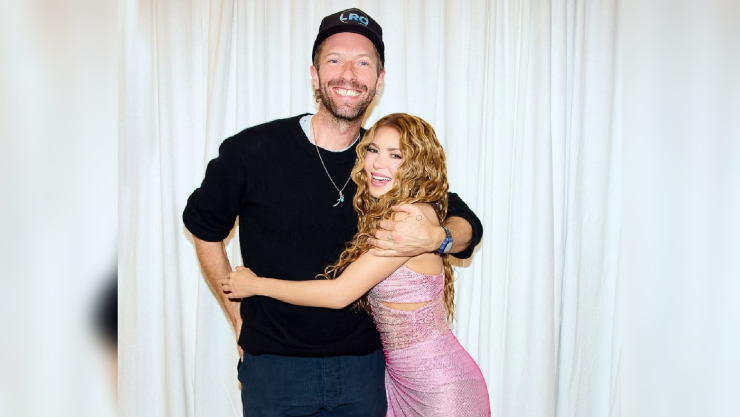 Chris Martin y Shakira