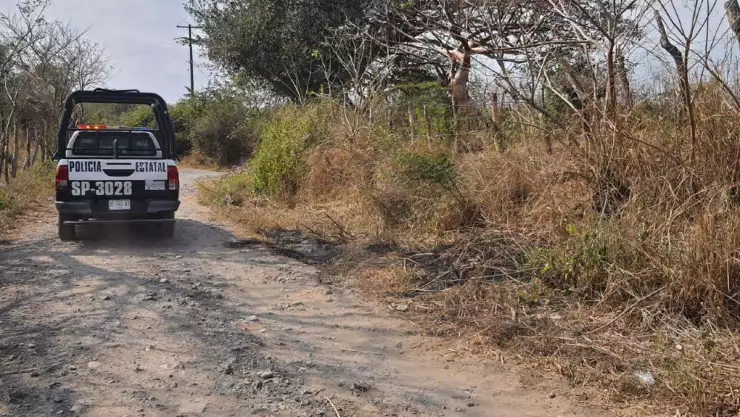 Encuentran hombre calcinado en camino terracero.