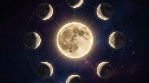 ¿En qué fase está la luna HOY, lunes 17 de noviembre de 2025? Así nos afectará su energía en Libra esta noche