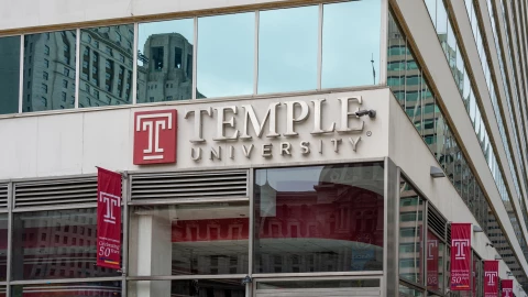 Edificio de la Temple University en Filadelfia