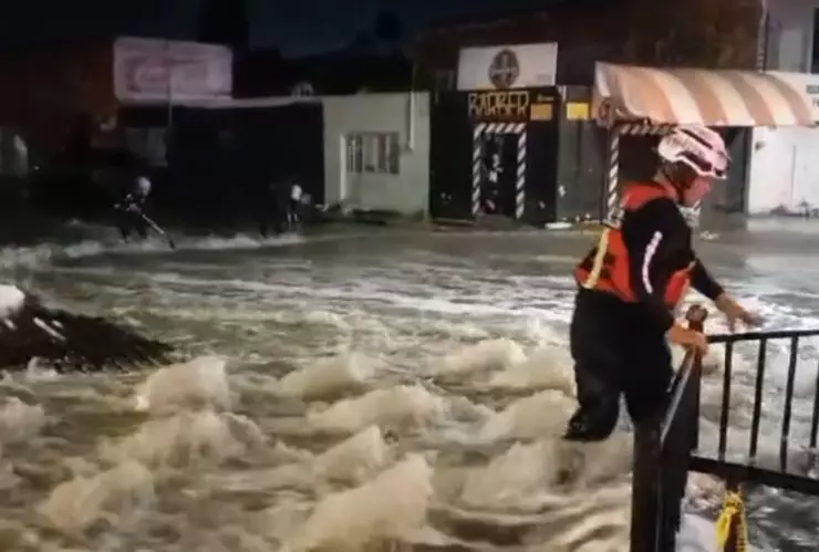 Esta colonia en Aguascalientes está en alerta tras desbordamiento de la presa de ‘Los Gringos’
