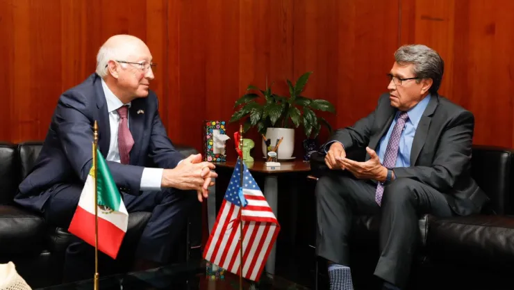 EU no intervino en la detención de El Mayo Monreal tras reunión con Ken Salazar