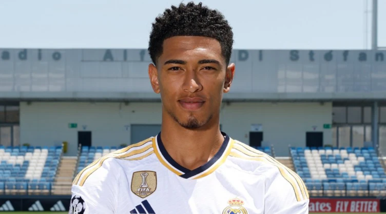 Jude Bellingham con el Real Madrid