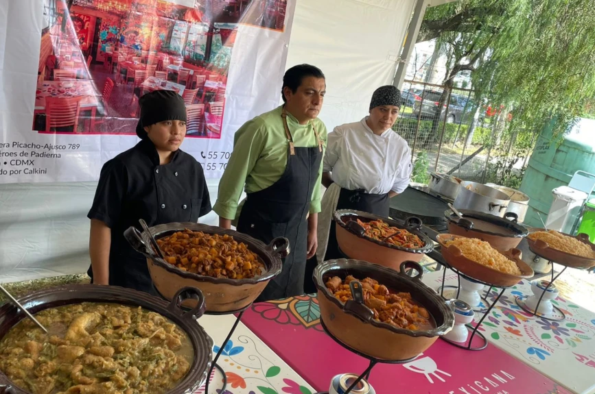 Ricos y deliciosos platillos tuvimos en el centro de acopio
