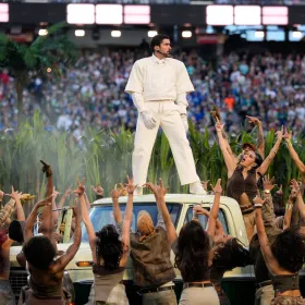 Bad Bunny en el Super Bowl