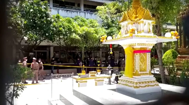 Explosión de un extintor durante un simulacro en escuela de Tailandia