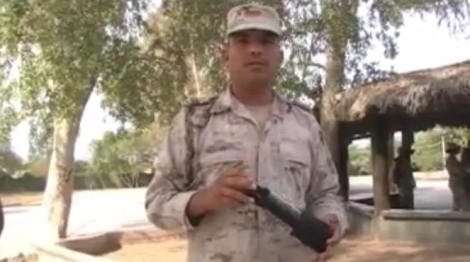 La Sedena mostrando el funcionamiento del GT-200