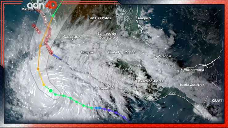 Sigue aquí la trayectoria en tiempo real de la tormenta tropical Roslyn