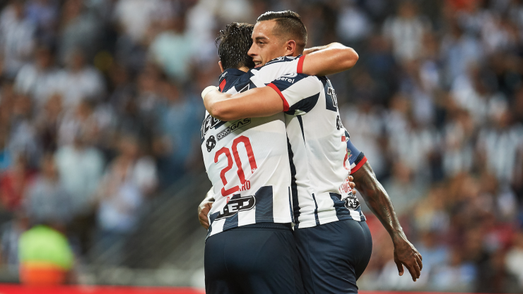 Funes Mori celebra el segundo de la noche.