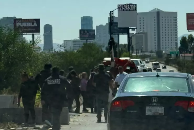 qué pasó en el periférico ecológico en puebla hoy