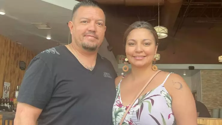 La pareja que lleva actualmente más de 10 años de casados