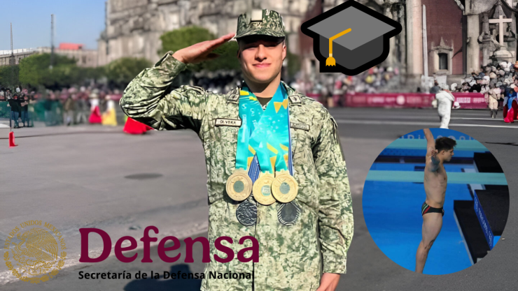 Osmar Olvera: qué grado militar tiene en el Ejército Mexicano el clavadista mexicano que ganó el Mundial 2025