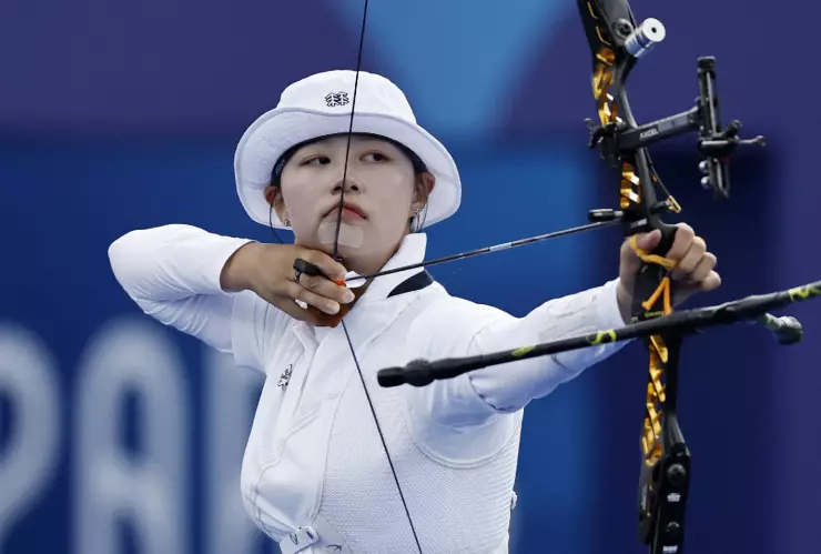 Lim Sihyeon tiro con arco Corea