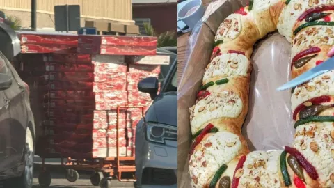 Rosca del Costco se revende en Tijuana