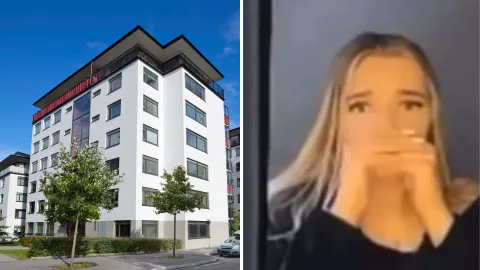 Tiktoker cae de un quinto piso por hacer un reto para redes sociales