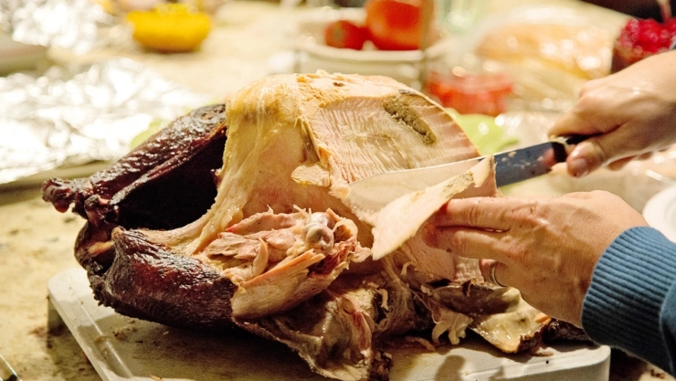 cena navideña platillos