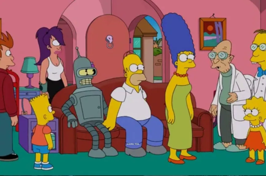 los simpson-crossover