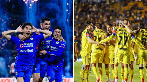 Cruz Azul y Club América superan a Toluca