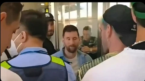 Messi detenido en China