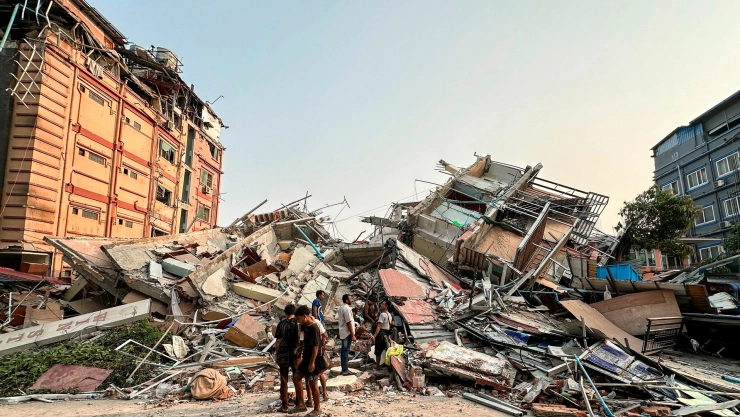 VIDEOS del terremoto en Myanmar y Tailandia de 7.7 grados