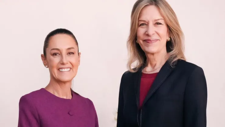 Claudia Sheinbaum recibe a la comitiva del presidente Joe Biden: ¿Qué temas tocaron?
