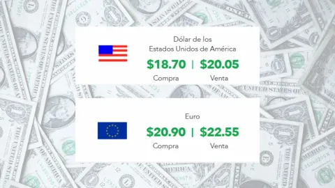 Jueves 8 de mayo: ¿Cuál es el precio del dólar y tipo de cambio en México?