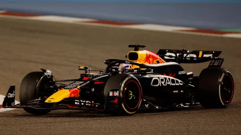 Max Verstappen en el GP de Baréin