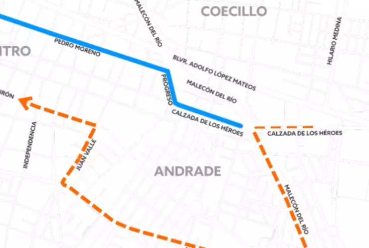 _Cierres viales y recorrido provisional de rutas en León por peregrinación a la Virgen de Guadalupe domingo 7 diciembre 2025.png