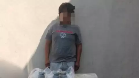 Detienen a _Sapo_ en Dzidzantún por robo y uso de arma