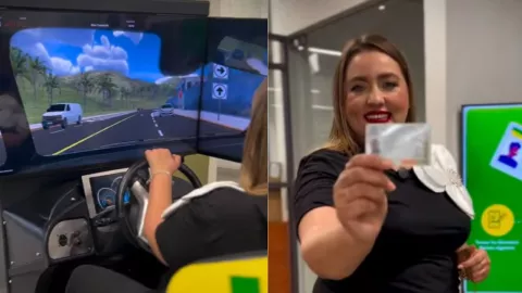 El simulador para obtener la licencia de conducir en Jalisco.