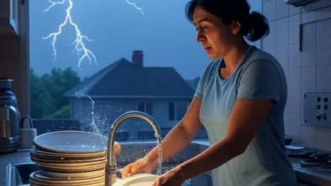 Bañarse en tormenta eléctrica