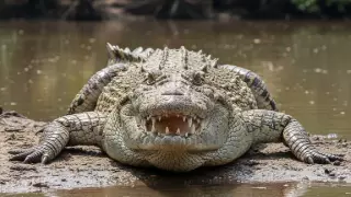 ¡Aterrador! Hallan restos humanos dentro de cocodrilo de casi 5 metros; la víctima tenía reporte de desaparición