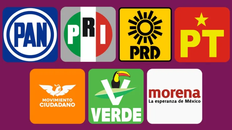 ¿Cuántos Partidos políticos hay en México este 2023.