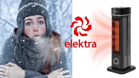 Descuento de locura en este calefactor que Elektra tiene a mucho menos de 1,000 pesos y es de buena calidad