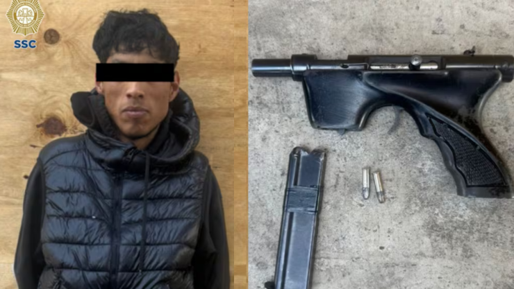 Joven asesina a su madre con una metralleta