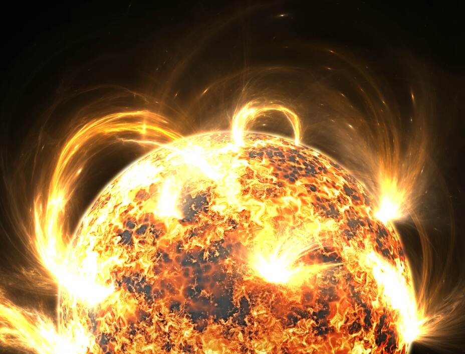 tormenta solar