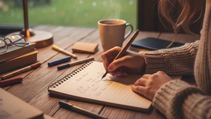 Ideas para escribir HOY, jueves 7 de mayo de 2026: Usa este journal prompt para que termines tu día lleno de gratitud
