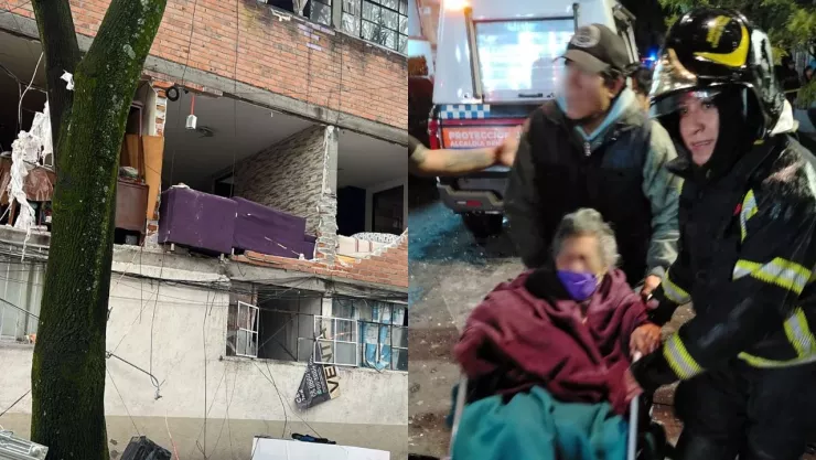 Explosión en la Benito Juárez: Departamento queda en ruinas, con varios heridos y evacuación masiva