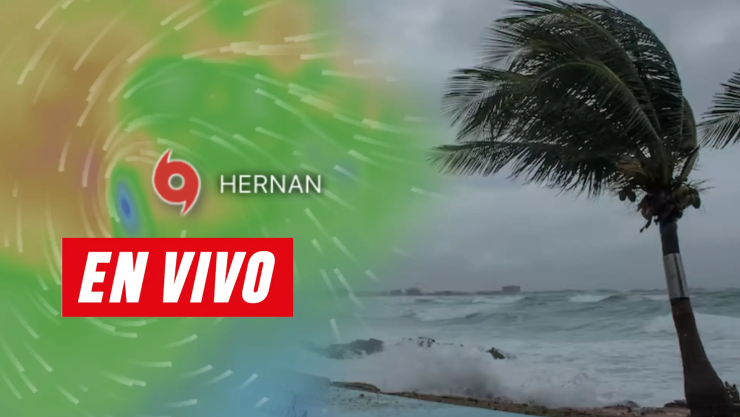 ¿Impactará a México? Trayectoria EN VIVO de la tormenta tropical ‘Hernan’ hoy, 13 de agosto