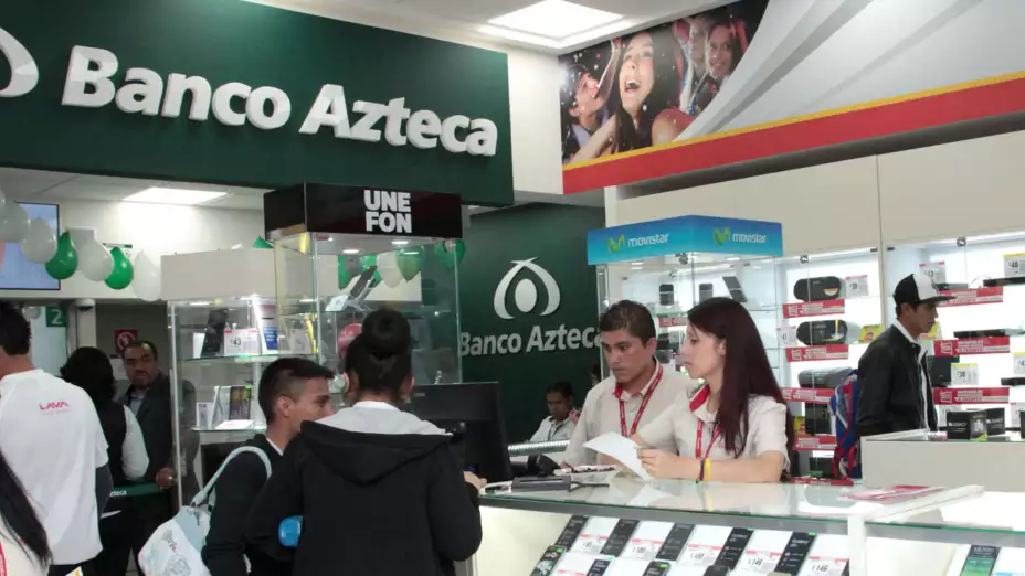 Sucursal de Banco Azteca.