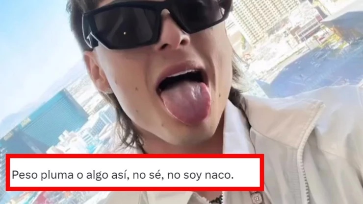 peso pluma se defiende de críticas