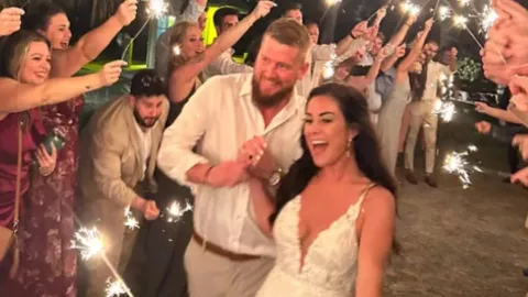 Novia el d&iacute;a de su boda