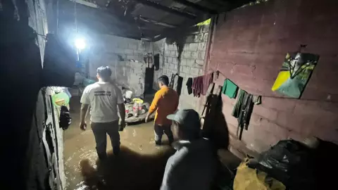Villa Comaltitlán inundaciones