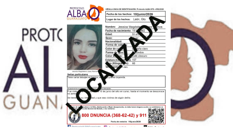 caso Jessica Magdalena López Ramos León Gto